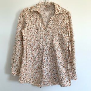 American Rag Cie Floral Button Down Shirt